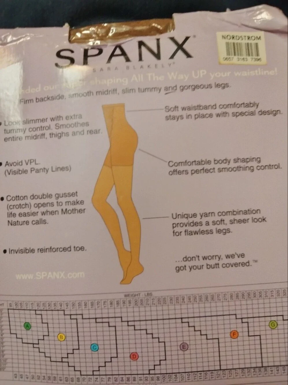 3 for💲25🌟Size B Nude SPANX High Waist All The Way Up Sheer Pantyhose (damage)
